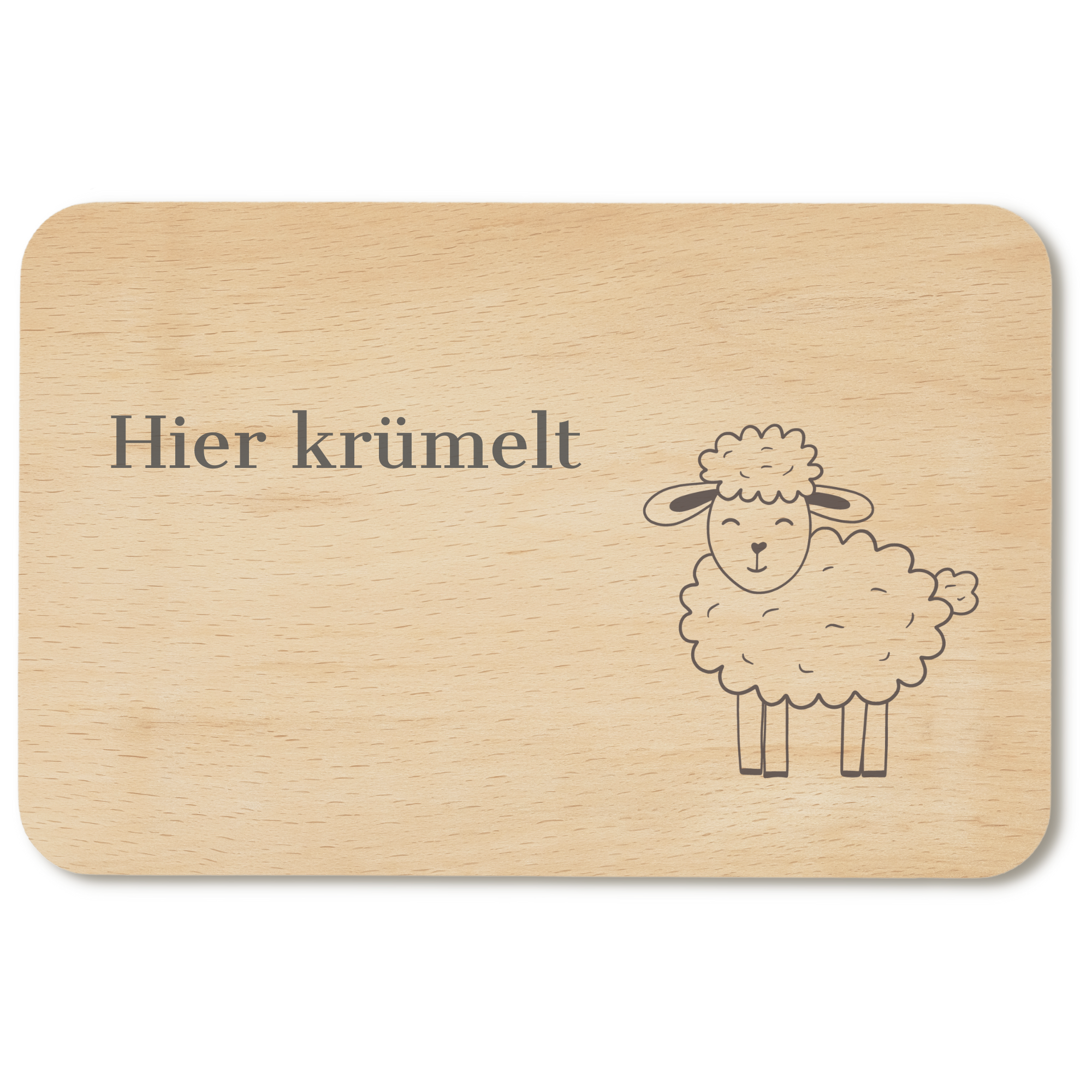Frühstücksbrettchen "Tiermotiv"