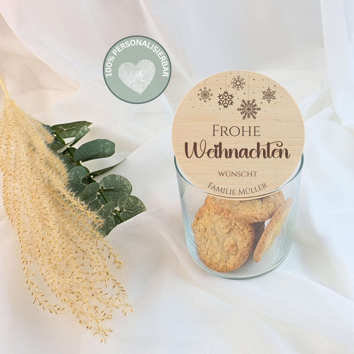 Vorratsglas | Frohe Weihnachten