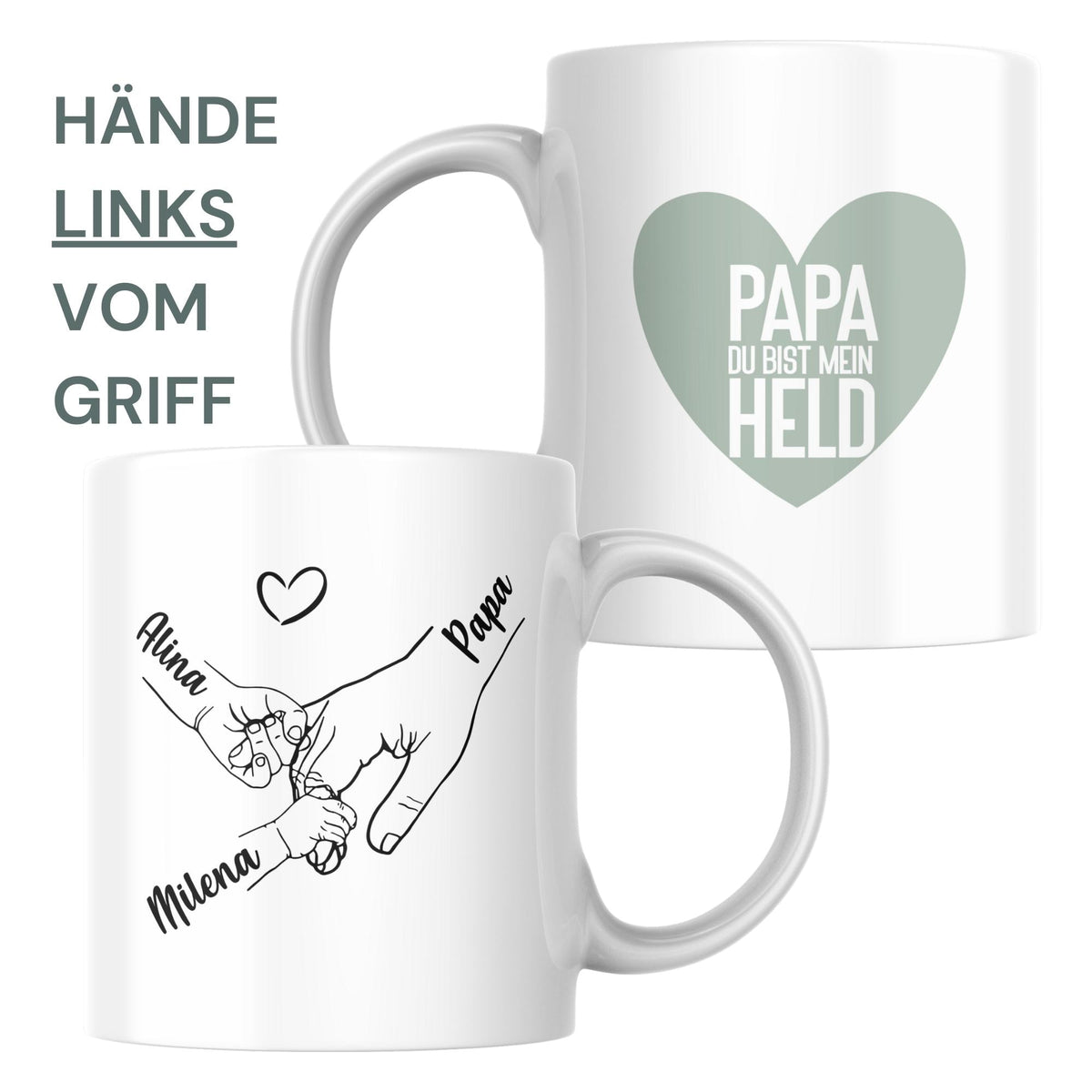 Personalisierte Tasse mit Namen