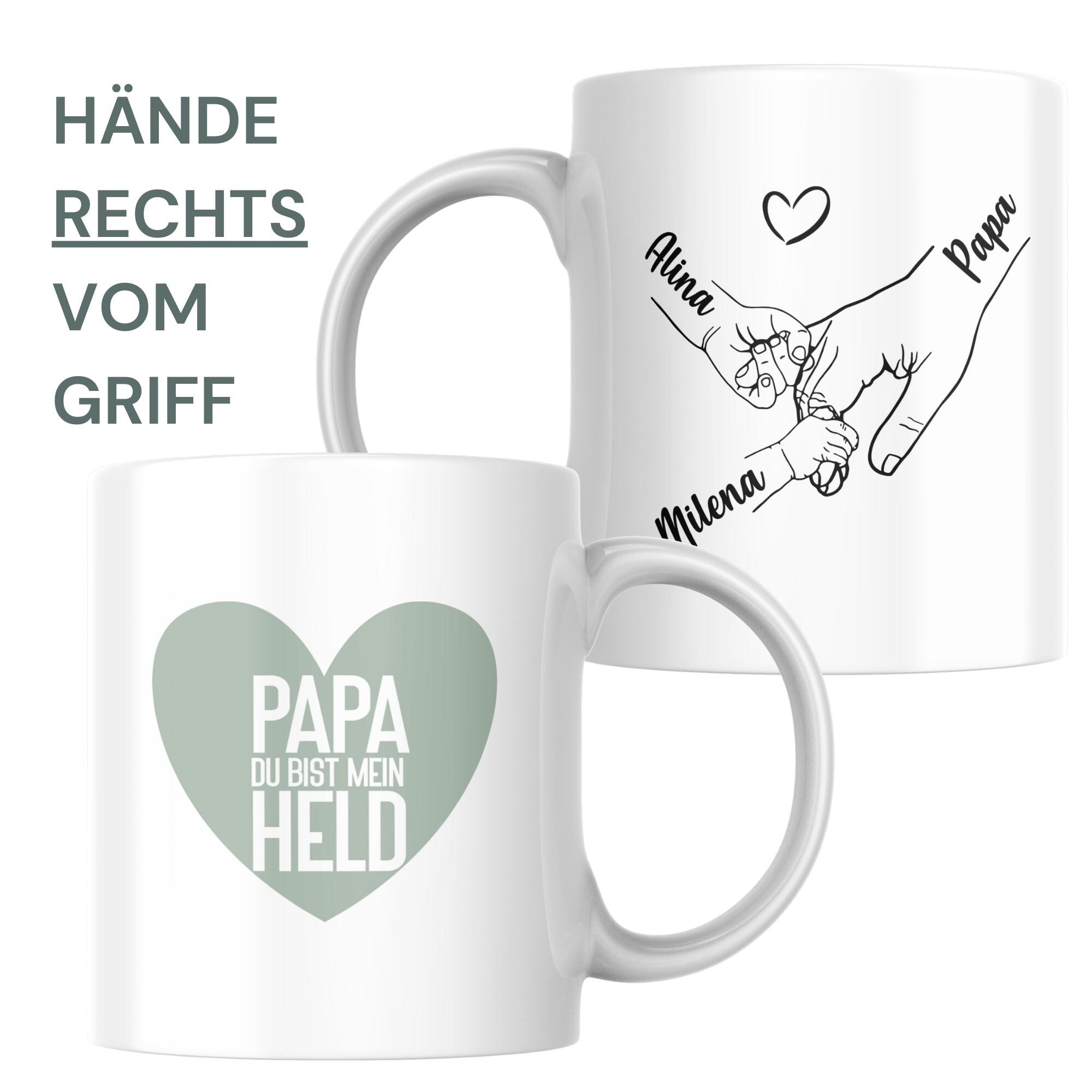 Personalisierte Tasse mit Namen