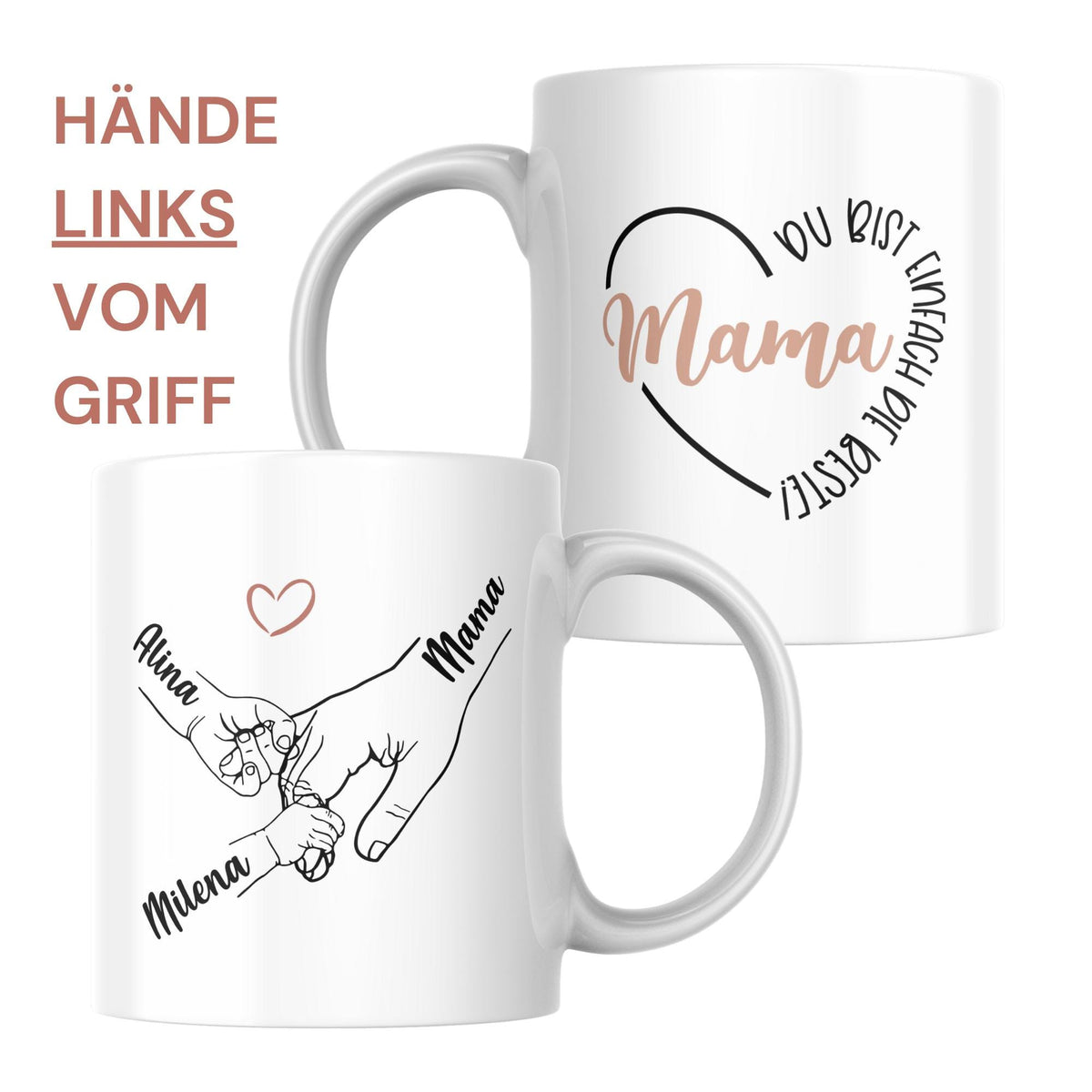 Personalisierte Tasse mit Namen