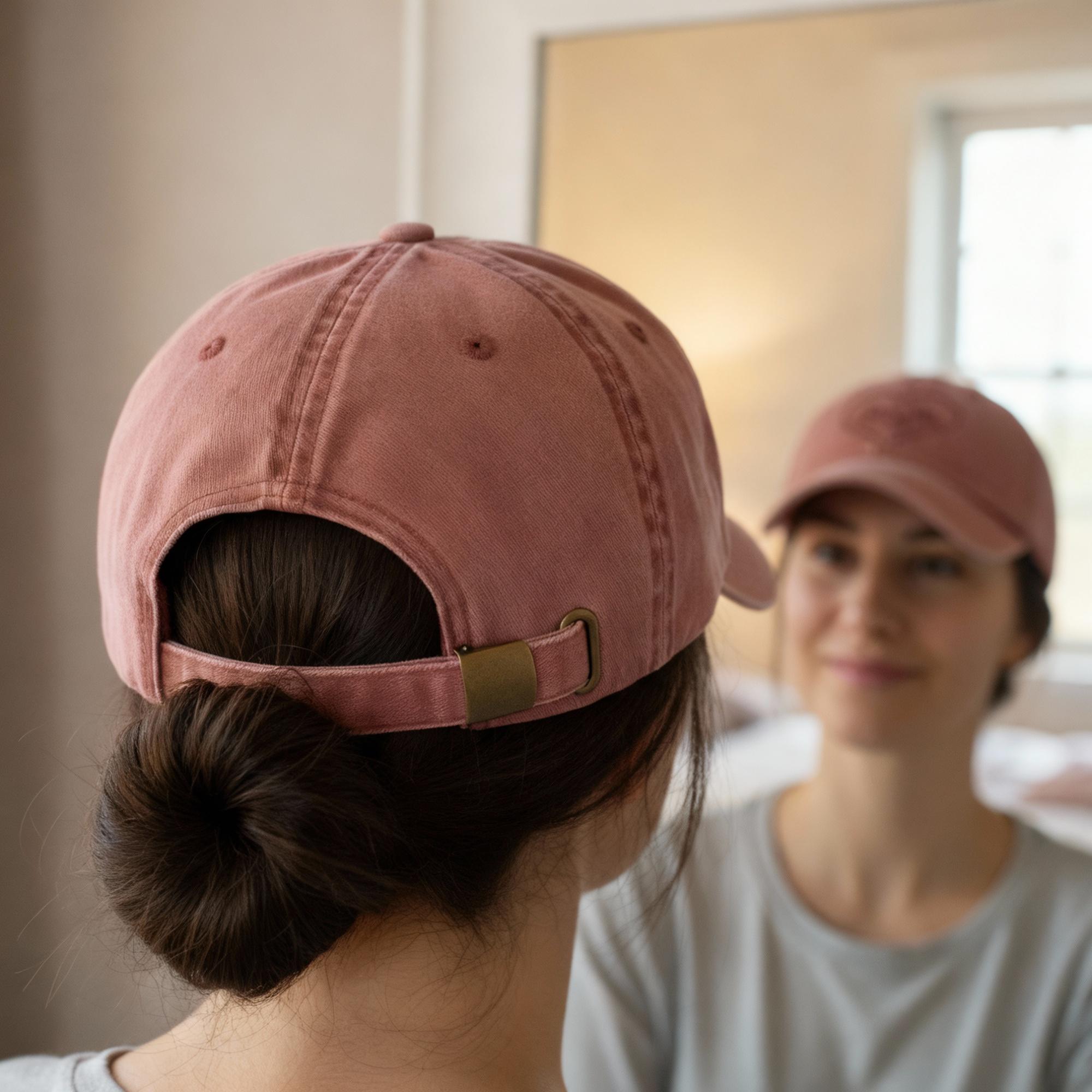 Personalisierte Vintage Cap - 100%Baumwolle