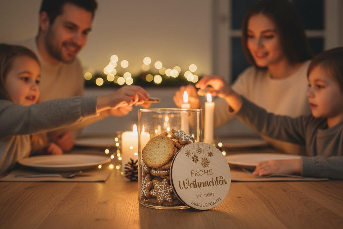 Vorratsglas | Frohe Weihnachten