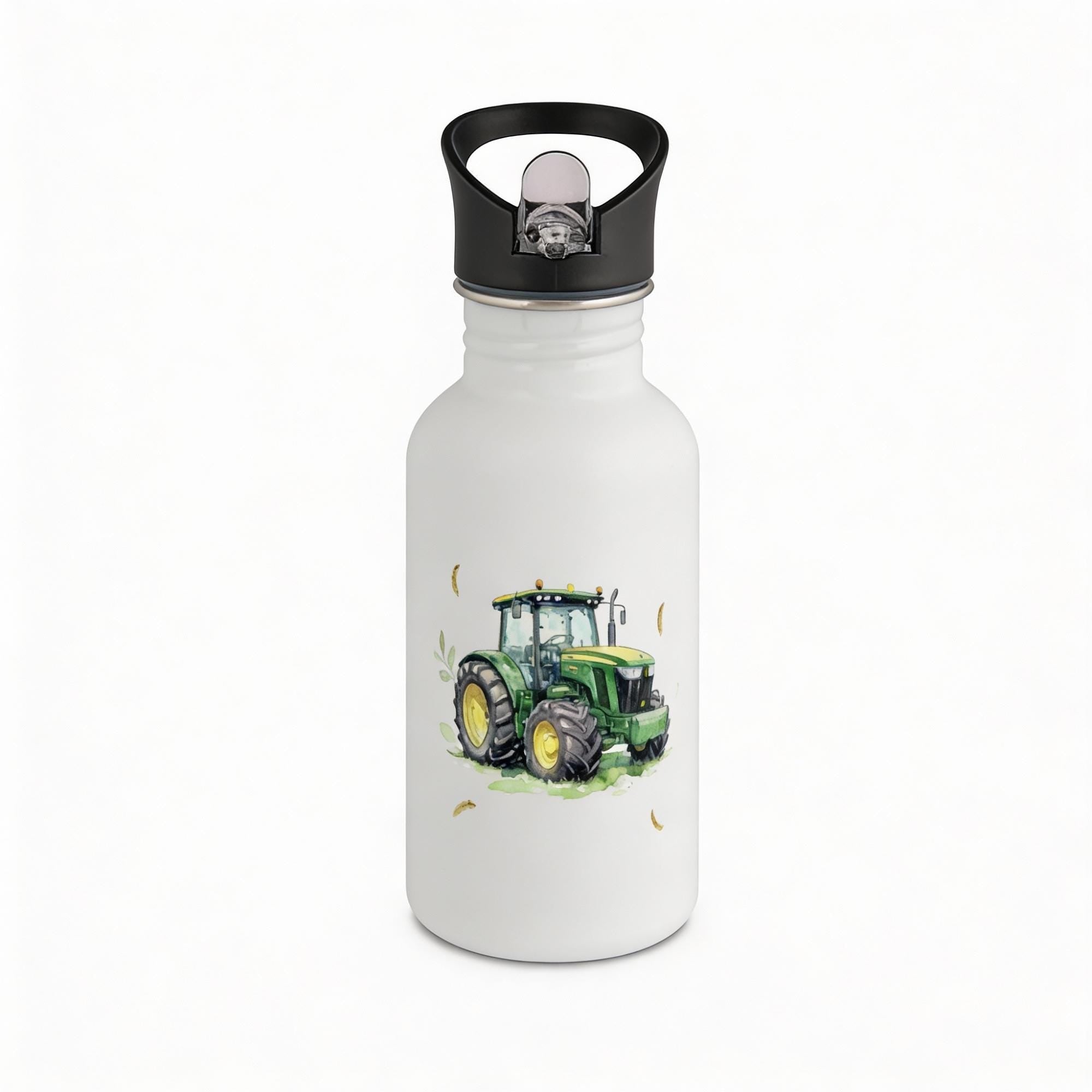 Personalisierte Trinkflache für Kinder, Flasche mit Namen und Motiv, Geschenk für Junge und Mädchen