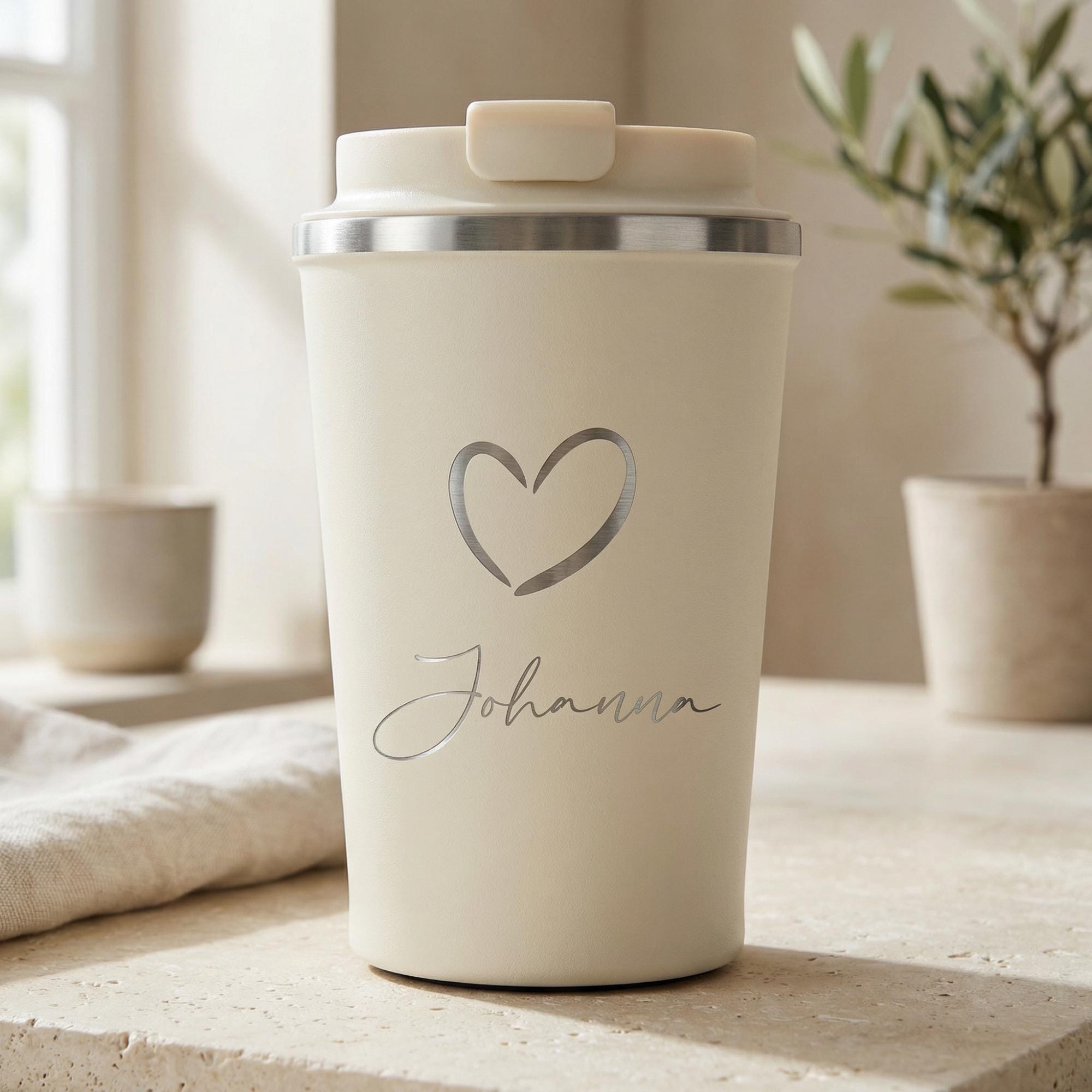 Personalisierter Thermobecher mit Namen (350ml)