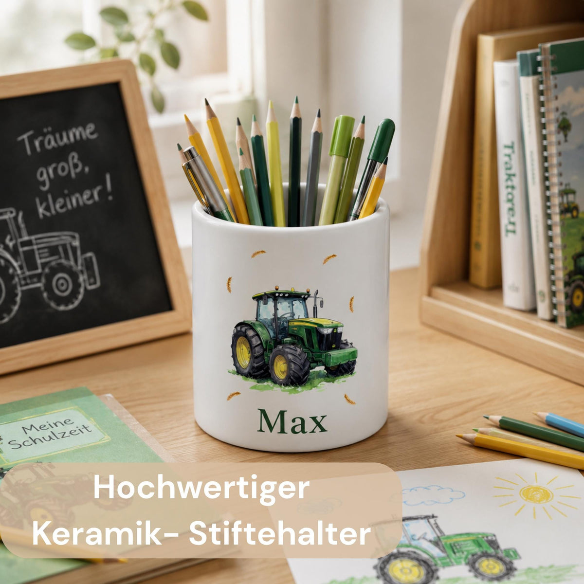 Personalisierter Stiftehalter Kinder mit Name