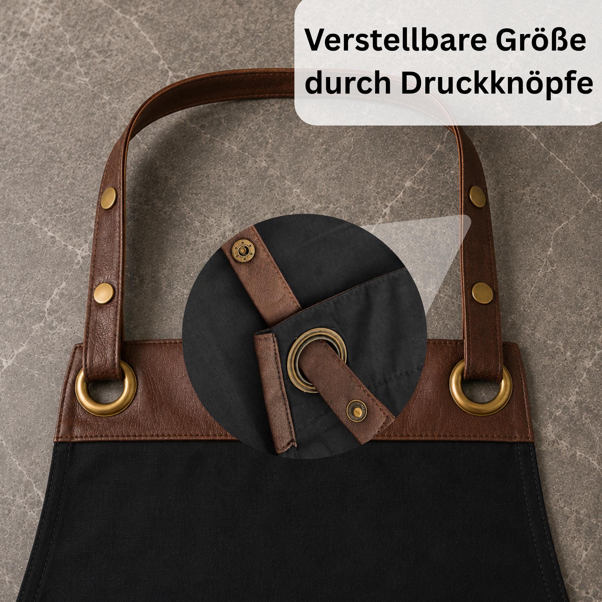 Grillschürze personalisiert für Männer, Kochschürze mit Namen, lustige Grillmeister Schürze, Geschenk für Papa Opa Grillfan