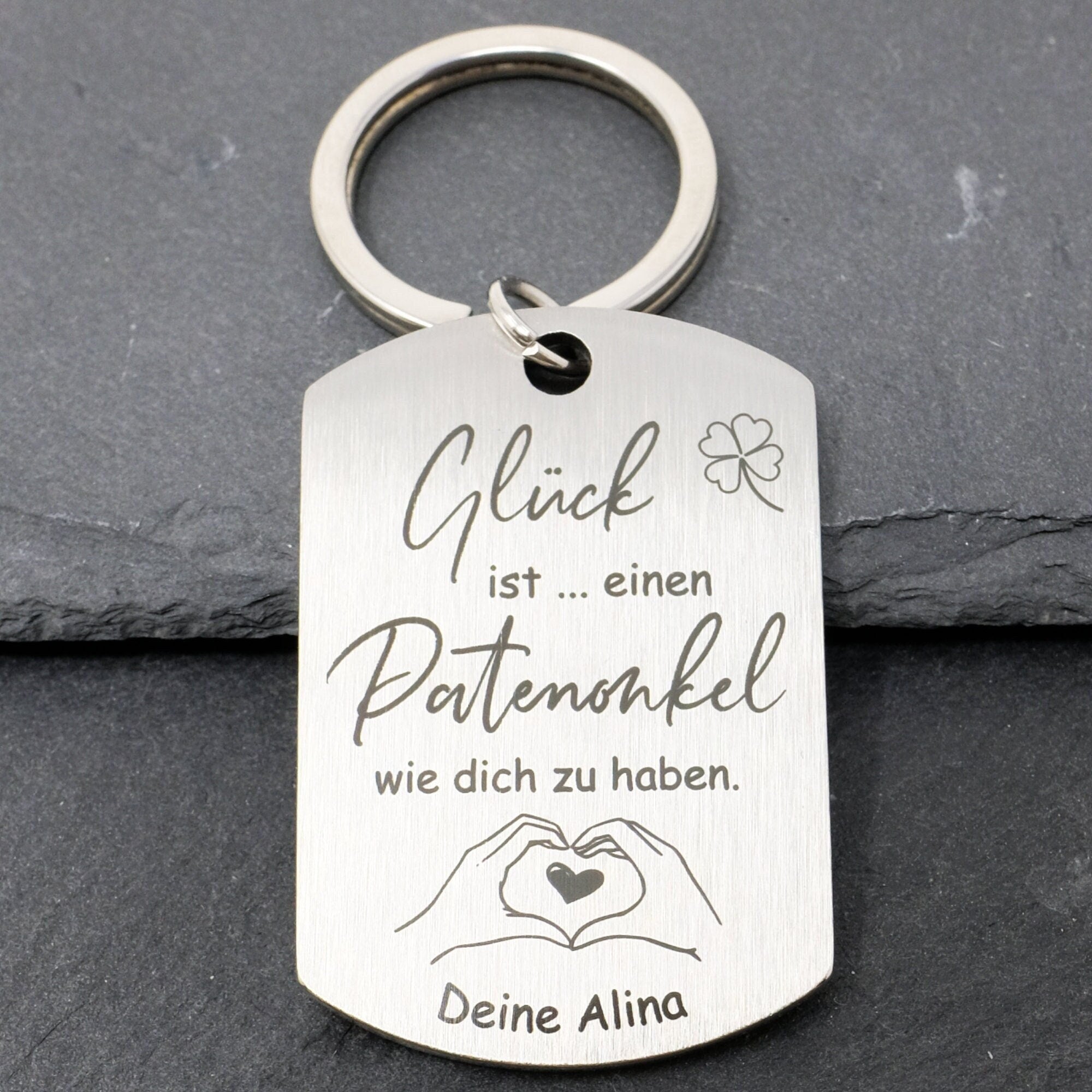 Schlüsselanhänger für den Patenonkel