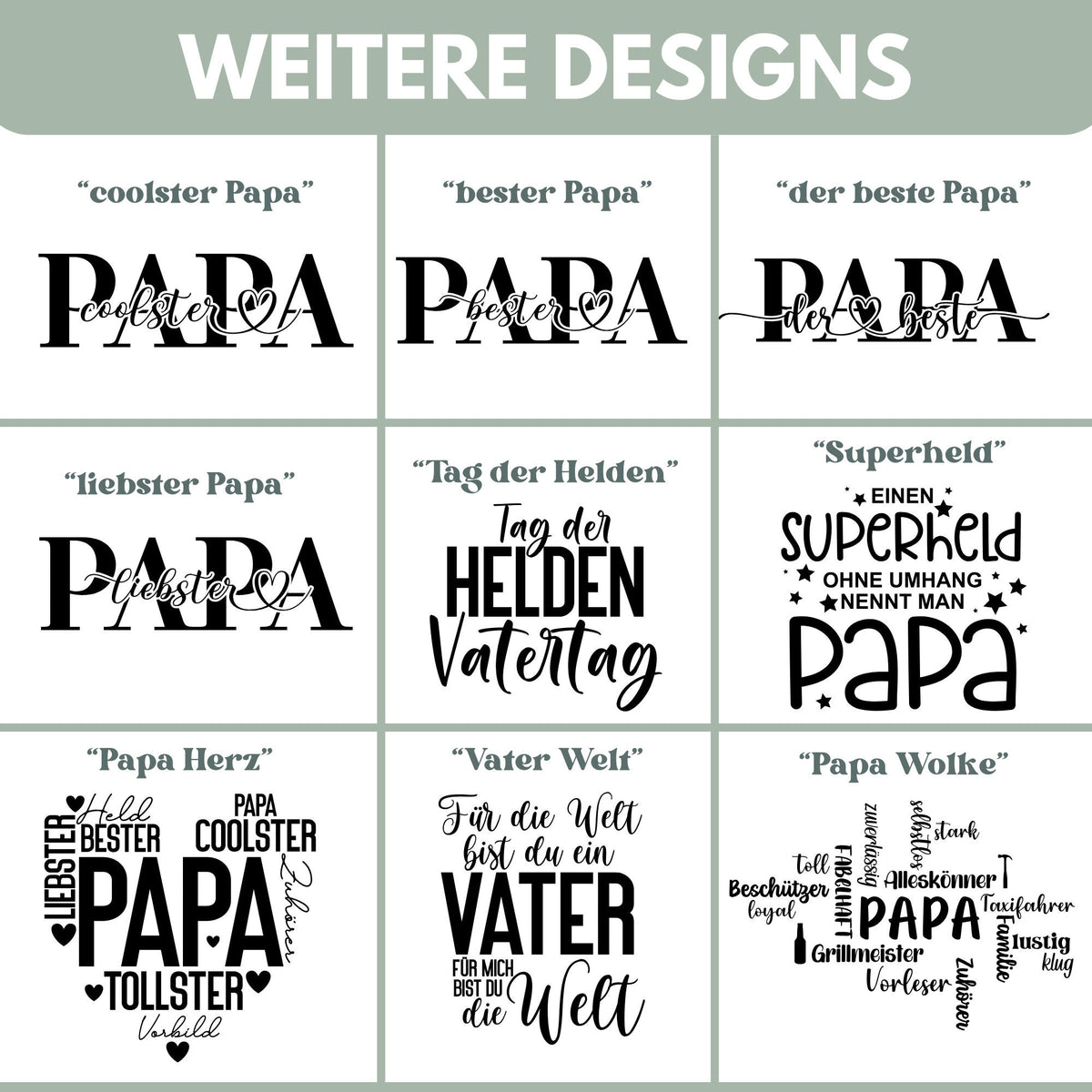 Frühstücksbrett "PAPA"