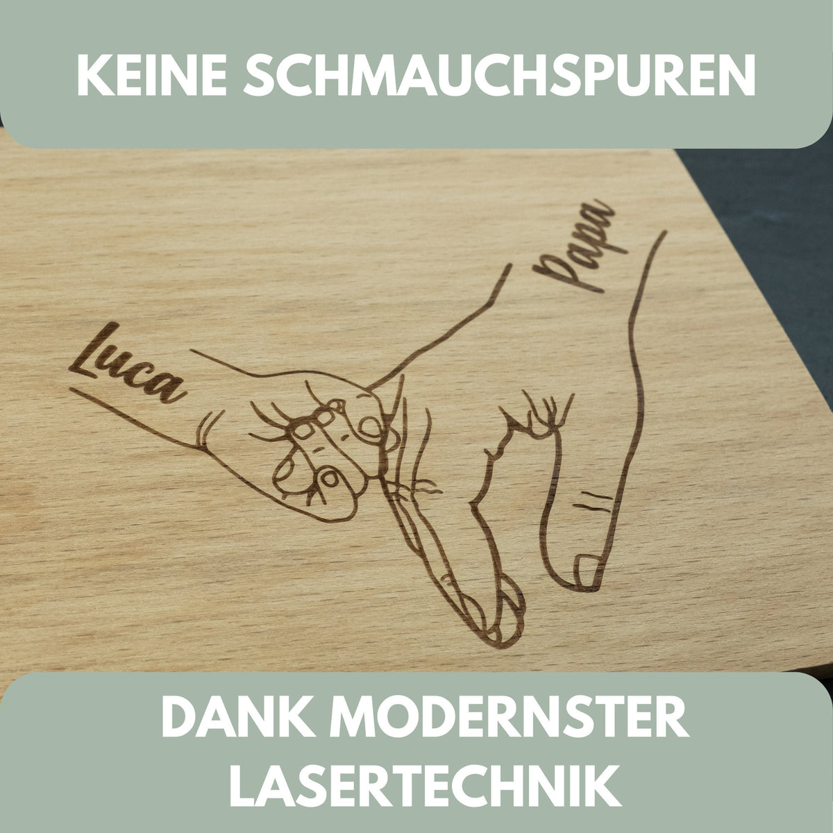 Frühstücksbrett "PAPA"