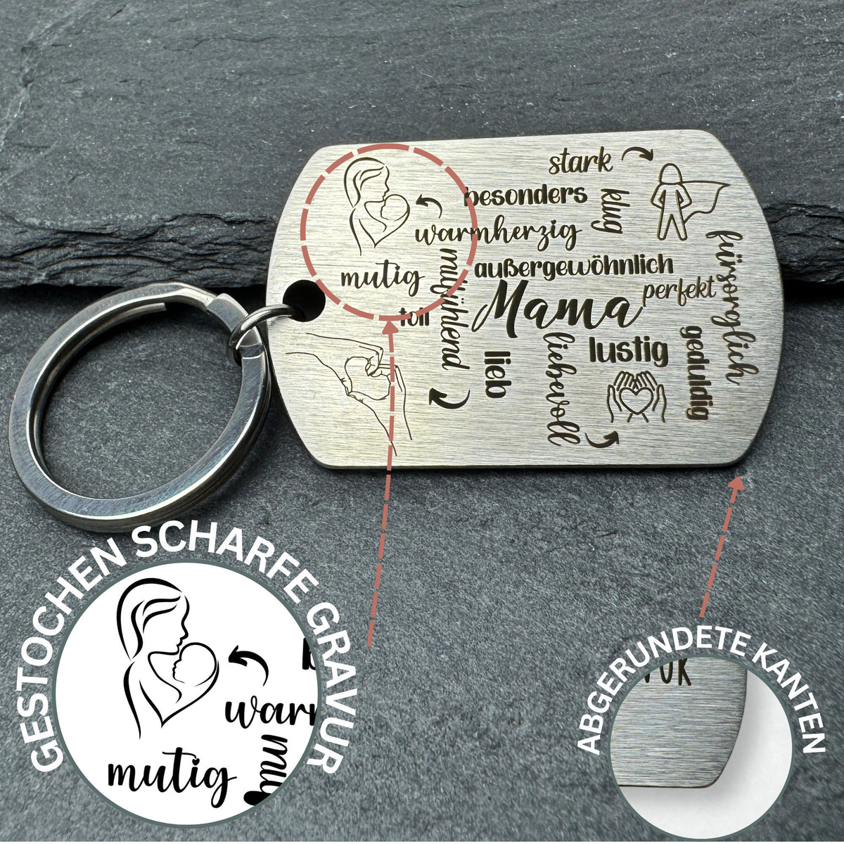 Schlüsselanhänger | Mamawolke