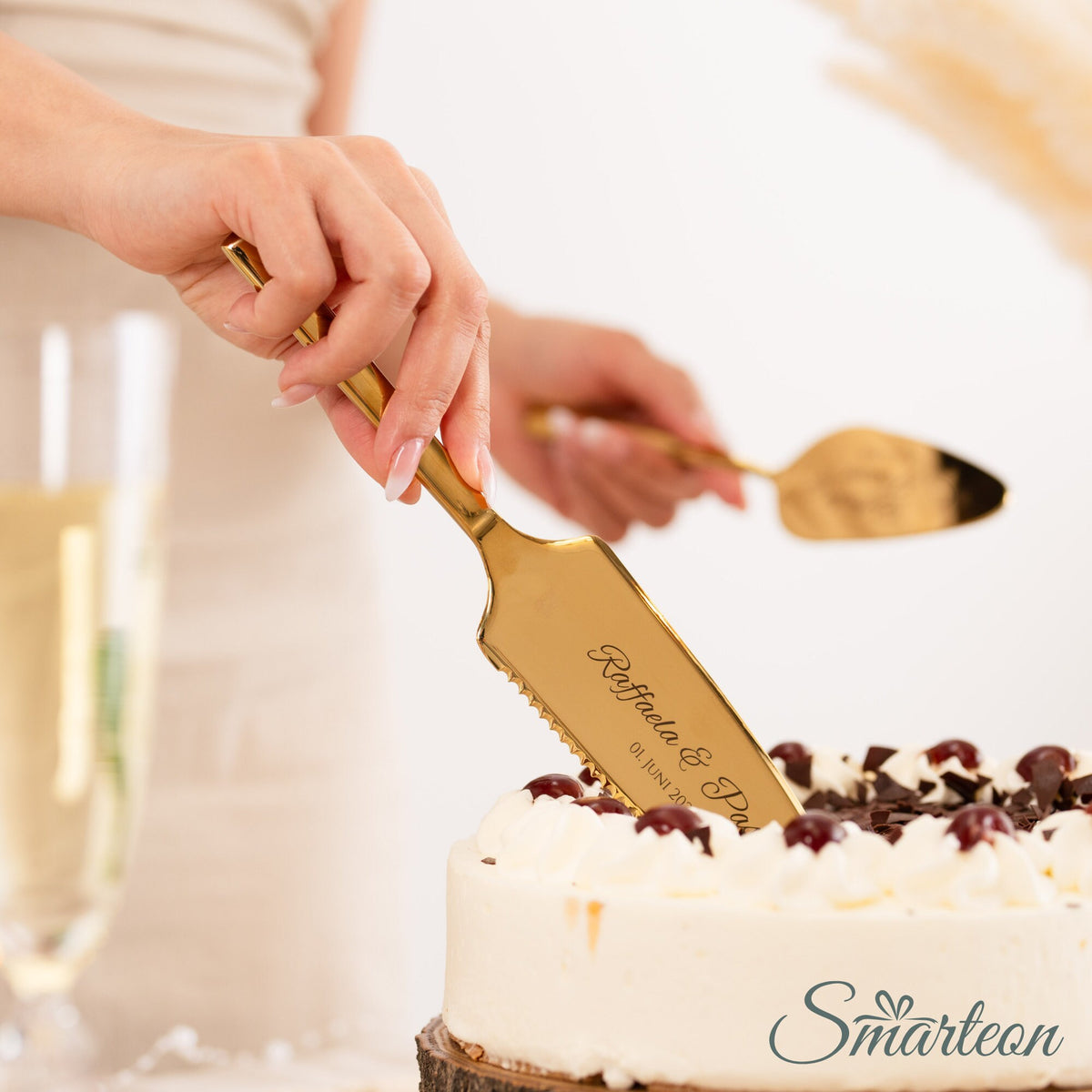 Tortenheber Set "Hochzeitstag/ Jahrestag"