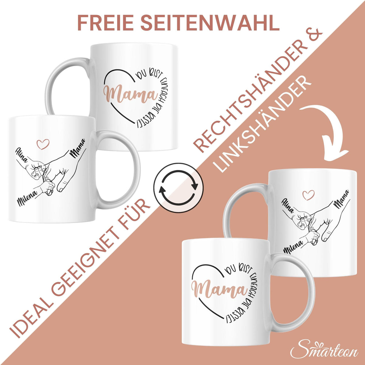Personalisierte Tasse mit Namen