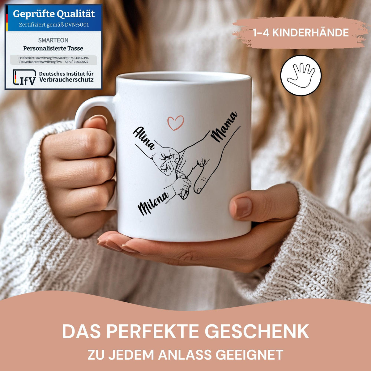 Personalisierte Tasse mit Namen