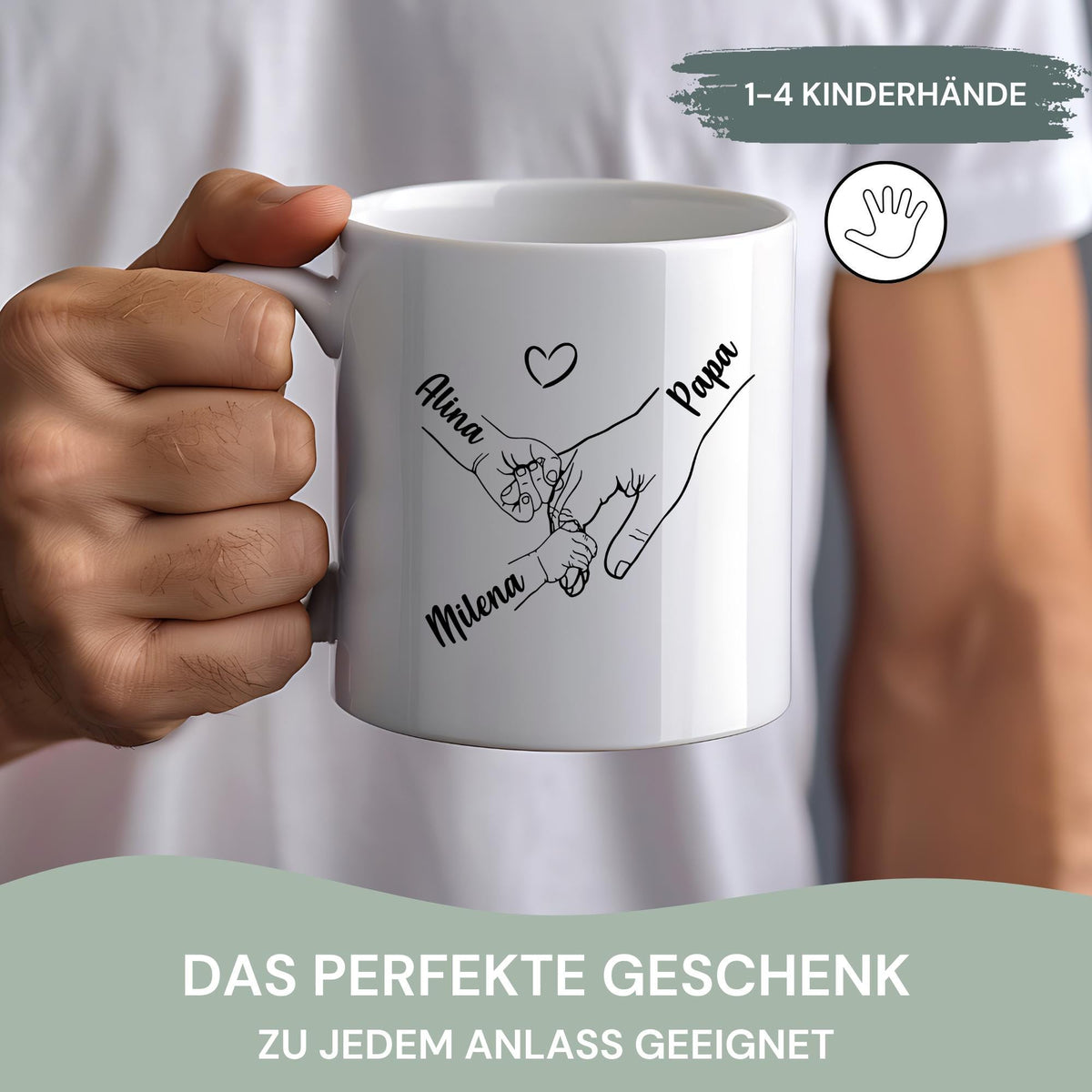Personalisierte Tasse mit Namen