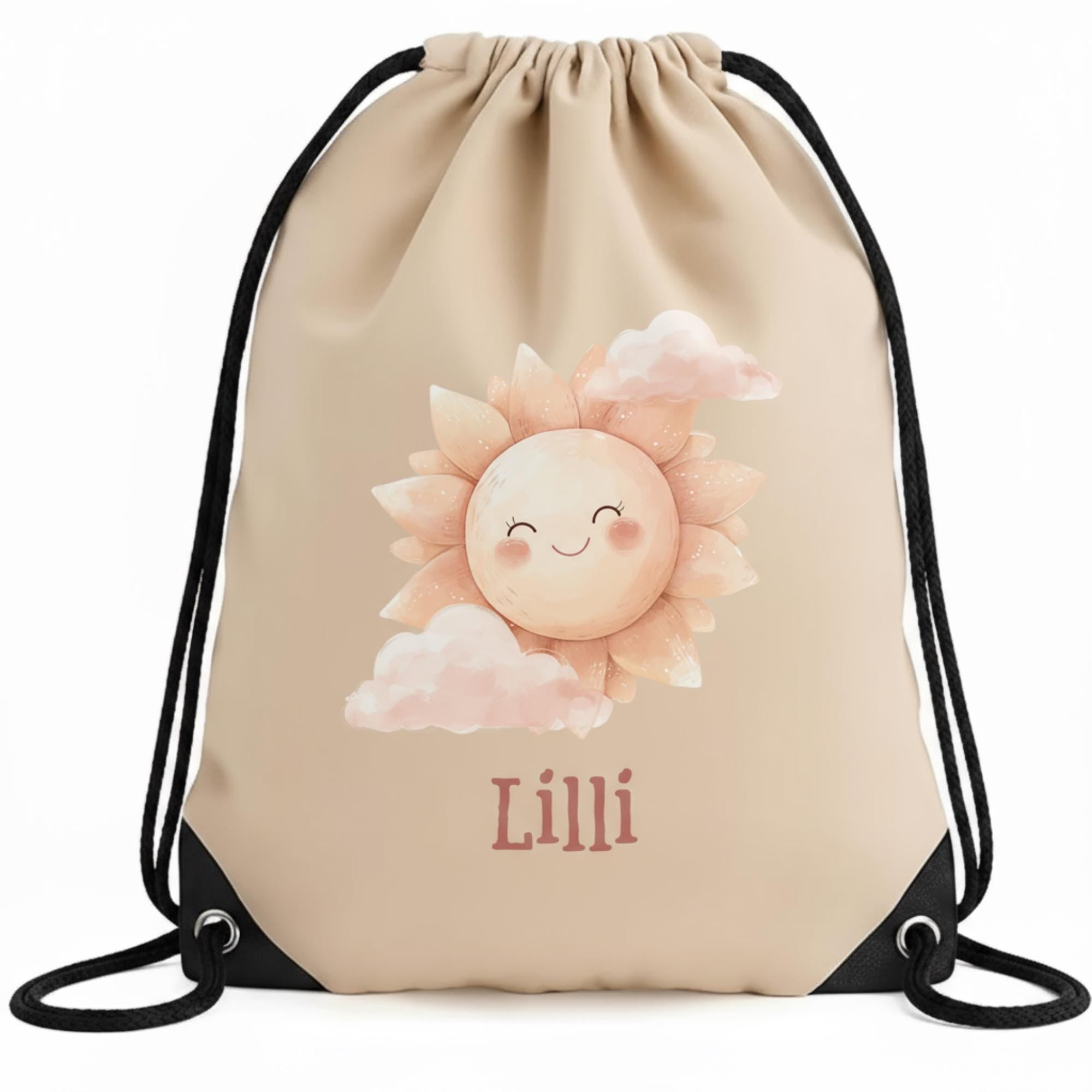 Turnbeutel personalisiert Kinder, Sporttasche, Turnbeutel mit Kindermotiv, Kindergartenkind, Sportbeutel mit Namen, Kita Beutel