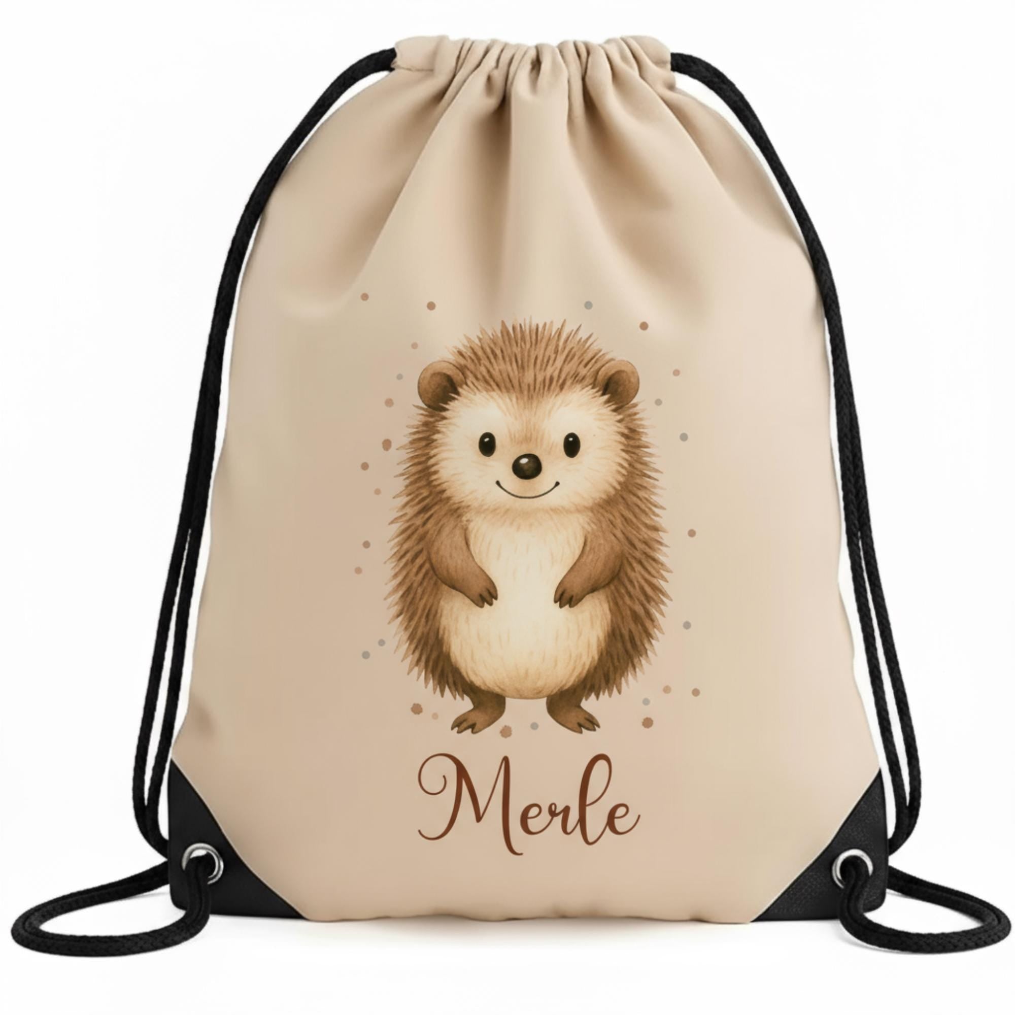 Personalisierter Turnbeutel mit Namen | Gymbag Kinder Mädchen Junge | Geschenk zur Einschulung & Kindergartenstart | Sportbeutel Schule Kita