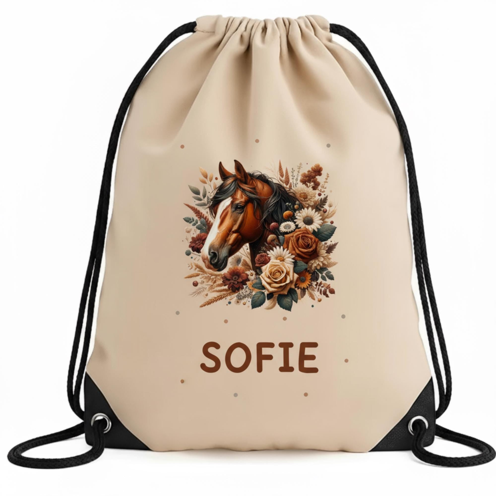 Personalisierter Turnbeutel mit Namen | Gymbag Kinder Mädchen Junge | Geschenk zur Einschulung & Kindergartenstart | Sportbeutel Schule Kita