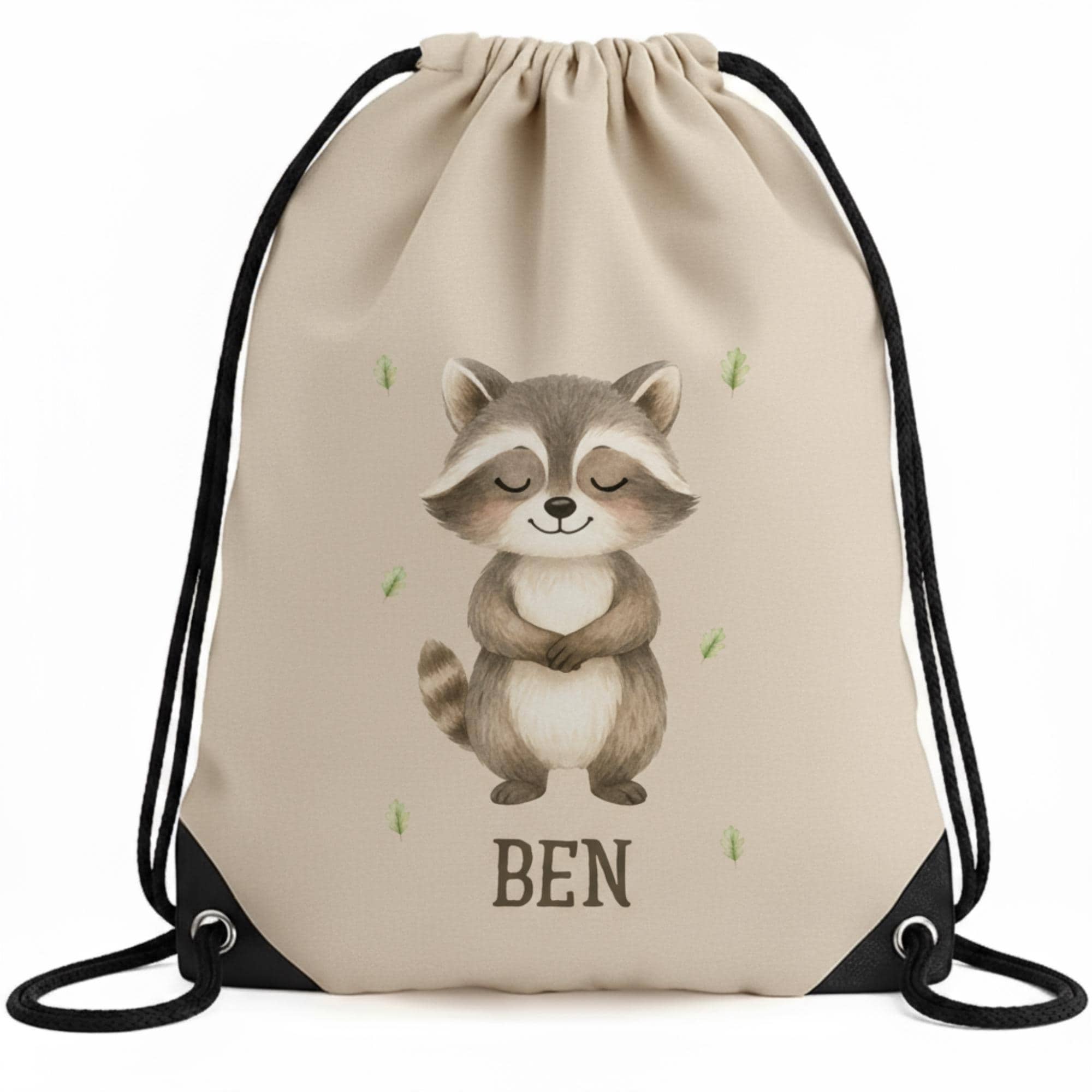 Personalisierter Turnbeutel mit Namen | Gymbag Kinder Mädchen Junge | Geschenk zur Einschulung & Kindergartenstart | Sportbeutel Schule Kita