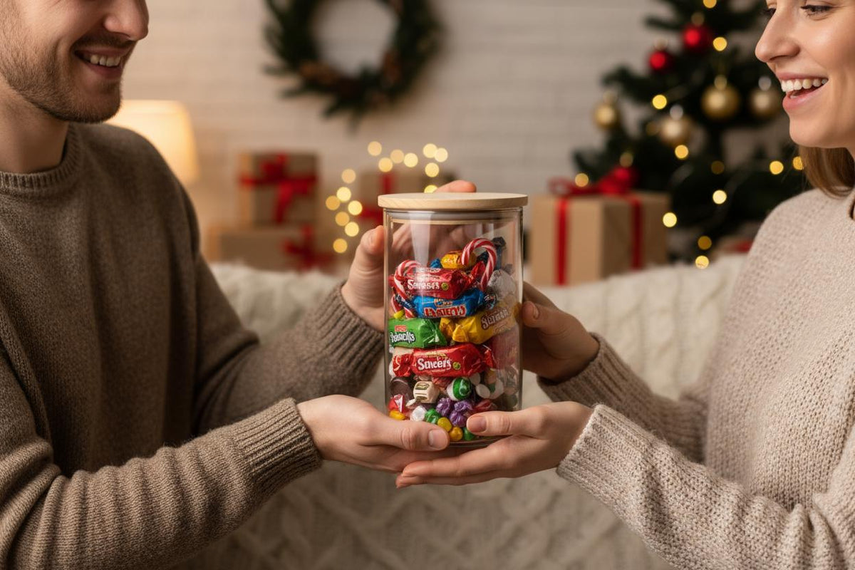 Vorratsglas | Frohe Weihnachten