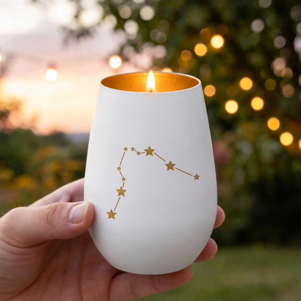 Personalisiertes Windlicht mit Namen & Symbol