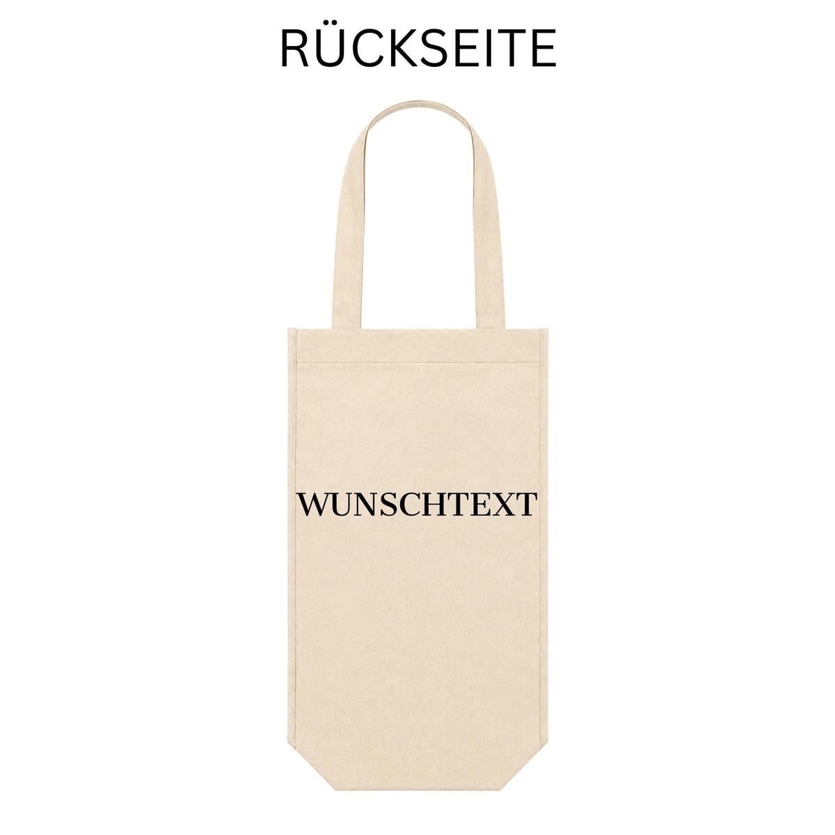 Personalisierte Weintasche für Weinflasche