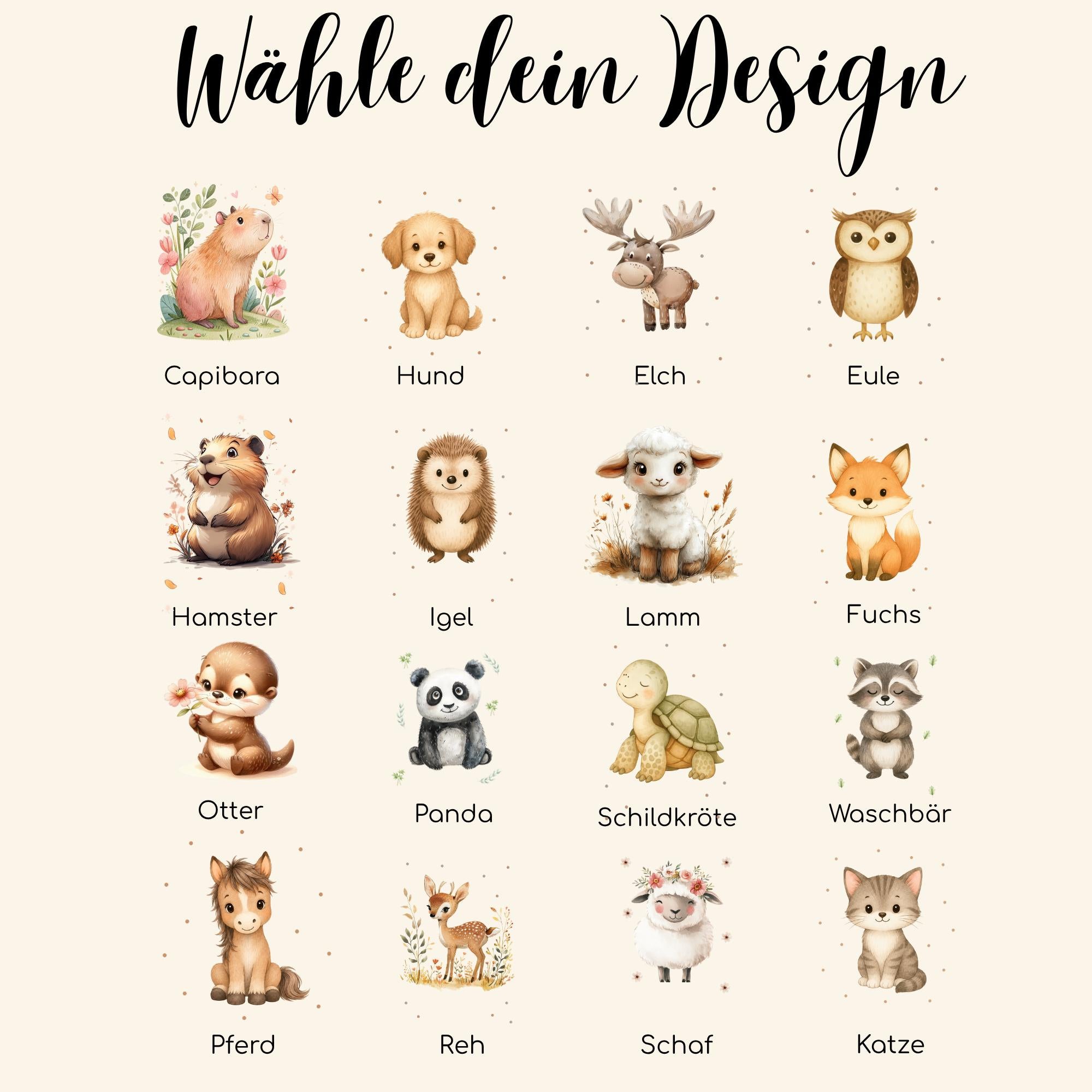 Personalisierte Socken mit Namen und Tiermotiv, Kindersocken für Jungen & Mädchen, 16 süße Tiermotive zur Auswahl, individuelles Geschenk
