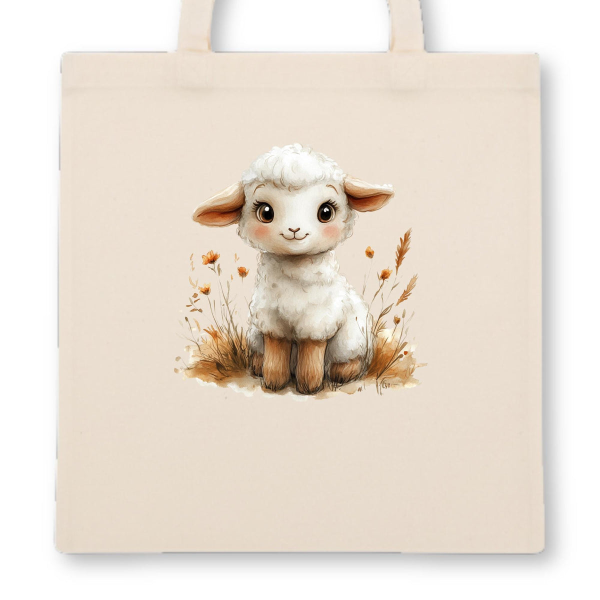 Personalisierte Jutebeutel mit Druck, Beutel mit Namen und Tiermotiv, Stofftasche für Kinder, Geschenk für Junge und Mädchen