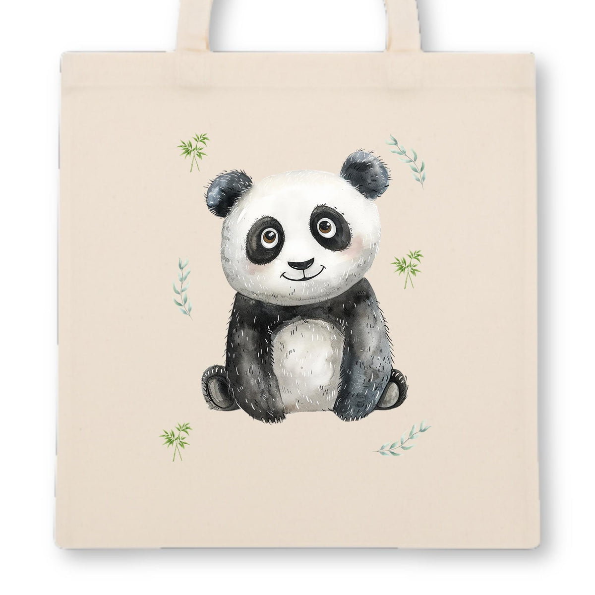 Personalisierte Jutebeutel mit Druck, Beutel mit Namen und Tiermotiv, Stofftasche für Kinder, Geschenk für Junge und Mädchen