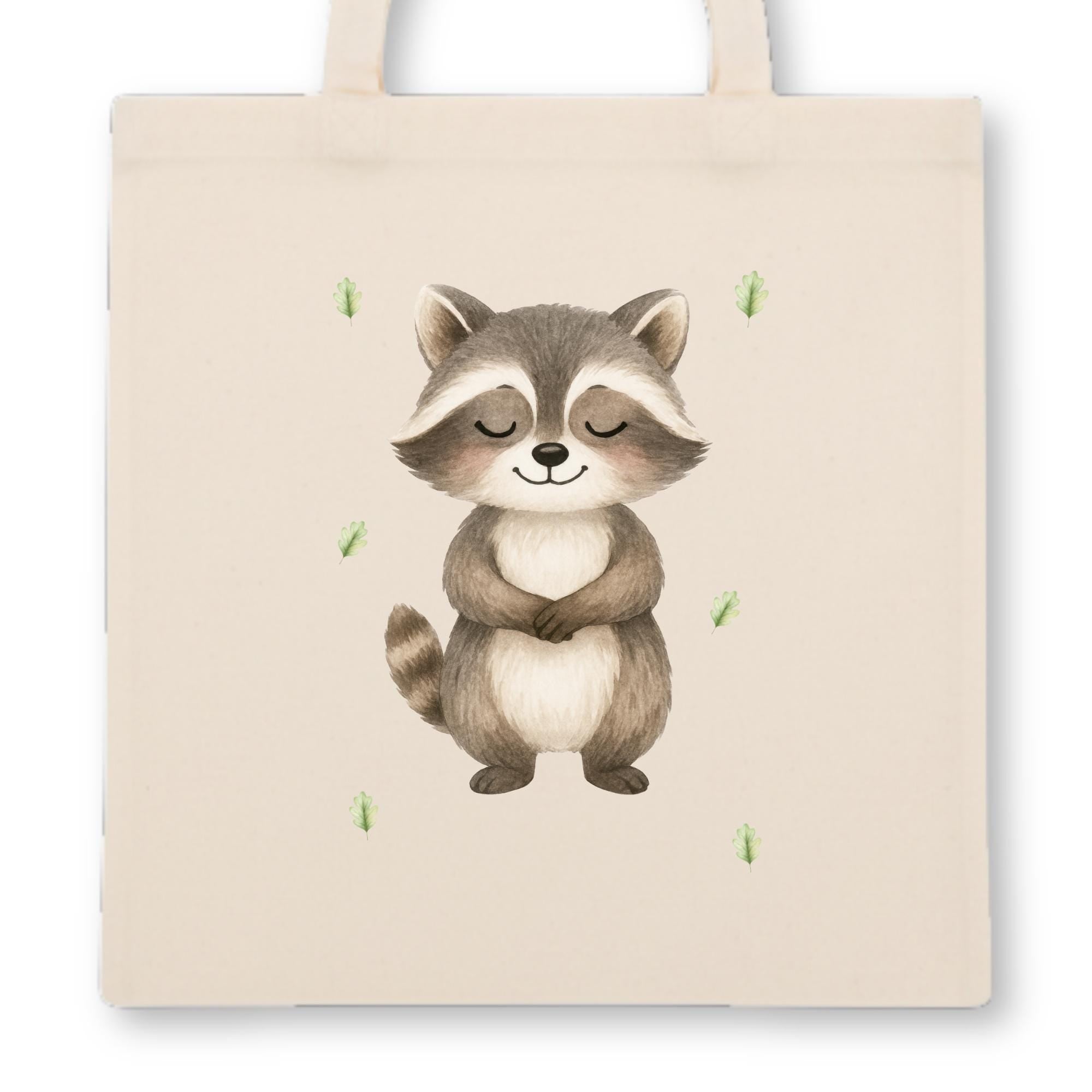 Personalisierte Jutebeutel mit Druck, Beutel mit Namen und Tiermotiv, Stofftasche für Kinder, Geschenk für Junge und Mädchen